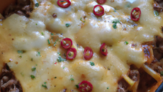 Gratin chili con carne maison