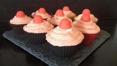 Cupcakes fraises Tagada
