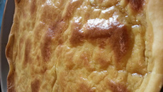 Tarte à la bière blonde