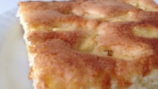Plaque de gâteau aux pommes