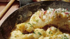 Sauté de lotte aux endives et à la chicorée