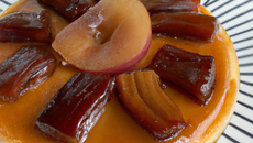 Tarte tatin au foie gras maison