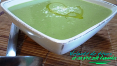 Velouté de fèves et son p'tit goût d'amande