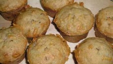 Muffins vanillés aux pépites de chocolat