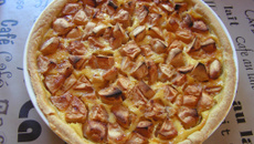 Tarte crèmeuse aux pommes