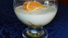 Panacotta légère aux clémentines