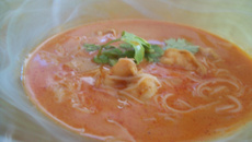 Soupe repas Thaï