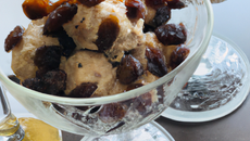 Glace rhum-raisin facile