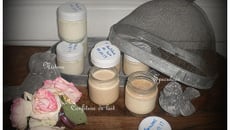 Yaourts "maison" speculoos et confiture de lait