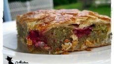 Galette des rois pistache framboise