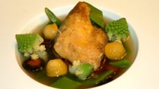 Cuisses de canette comme un pot-au-feu