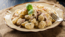 Gnocchis à la crème