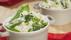 Risotto aux petits légumes