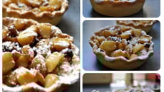 Tartelette pommes tatin aux amandes