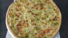 Tarte aux poireaux 100% maison