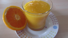 Smoothie mangue - orange