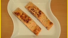 Saumon au sirop d'érable et sésame