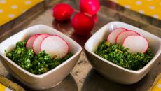 Pesto de fanes de radis maison