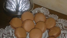 Macarons au chocolat express