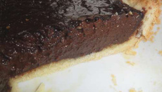 Tarte au chocolat..
