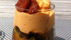 Pisto et sa mousse péquillo chorizo