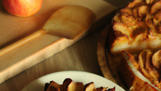 Délicieux gâteau au pommes