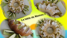 Gâteau au yaourt à la noisette et kiwis