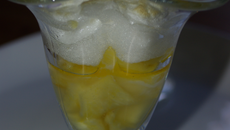 Verrine à l'ananas