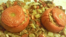 Tomates farcies végétariennes