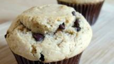 Muffins poires-pépites de chocolat faciles