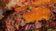 Burger cœur coulant