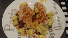 Magret de canard à la crème de speculoos