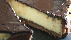 Cheesecake au chocolat blanc