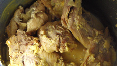 Lapin à la moutarde savoureux