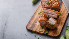 Poitrine de porc épicée au barbecue