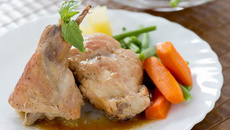 Lapin sauce matelote