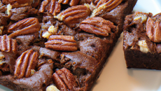 Brownie craquant aux noix de pécan
