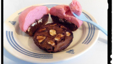 Brownies à l'italienne et sa mousse tagada