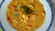 Colombo de gambas au lait de coco gourmand