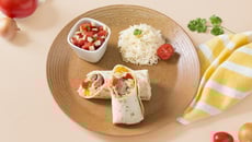 Wrap salsa au riz long grain