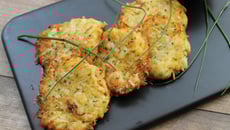 Galettes de pommes de terre au fromage