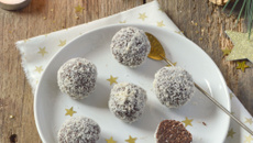 Truffes chocolat & noix de coco