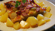Tartiflette de montagne riche et savoureuse