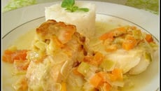 Gratin aux deux poissons