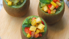 Kiwis farcis aux fruits