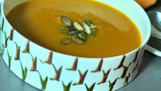 Soupe au potiron rapide