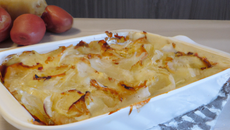 Gratin de pommes de terre façon tartiflette