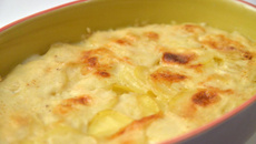 Gratin de pommes de terre au micro-ondes