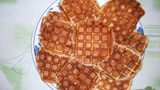 Gaufres de Liège maison