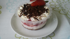 Tiramisu fraises
